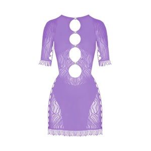 Poster Girl Purple Miranda Dress
